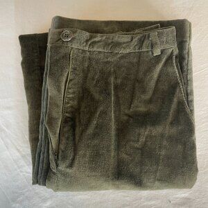 Women’s Catalina JBS Corduroy Pants – Size 4-6– Dark Green – Soft Vintage Feel